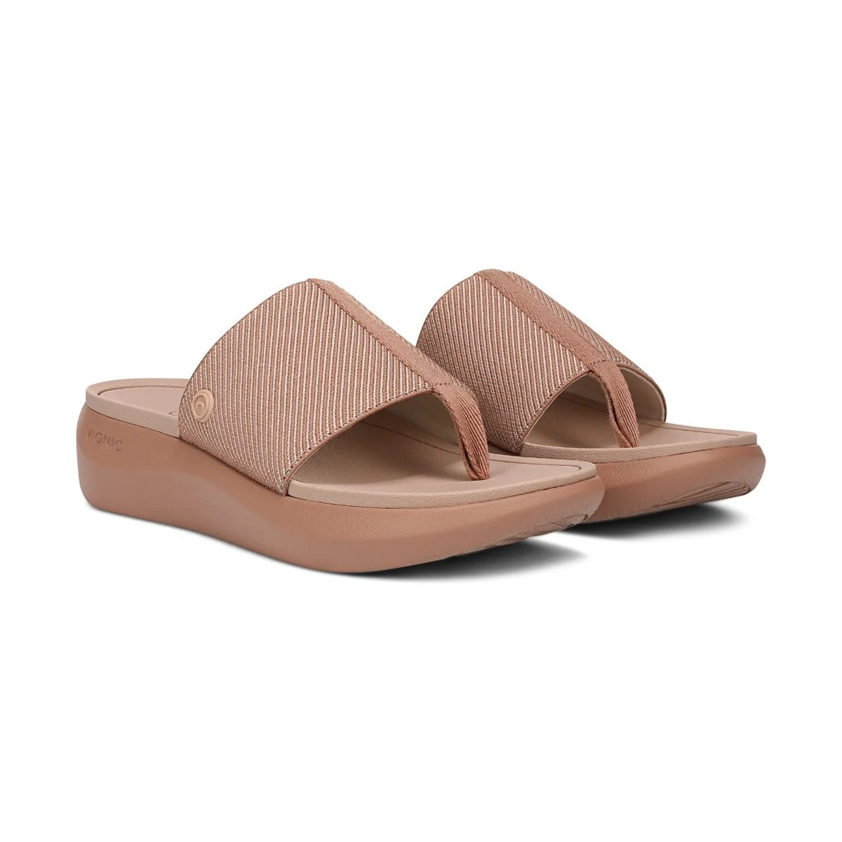 Beach Aqua Platform Toe Post Sandal - Image 9