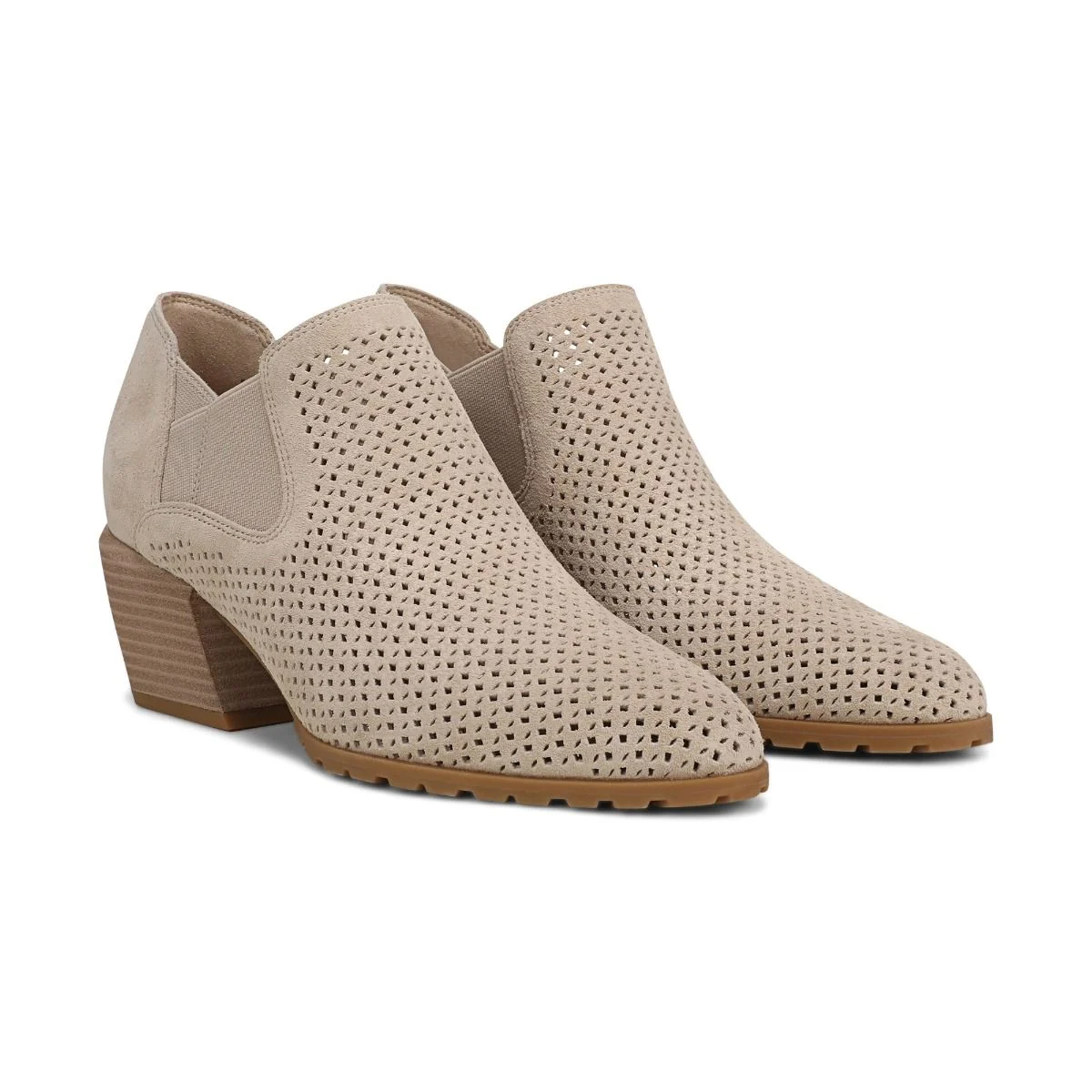 Bethany Perf Heeled Ankle Boot - Image 8