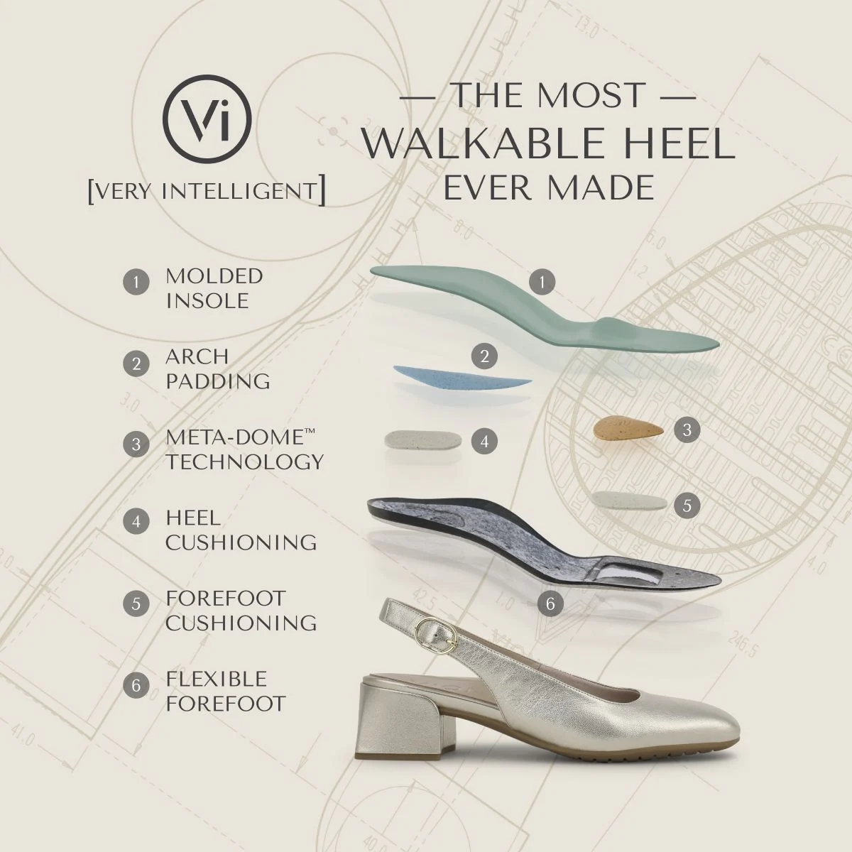 Reyes Slingback Block Heel - Image 10