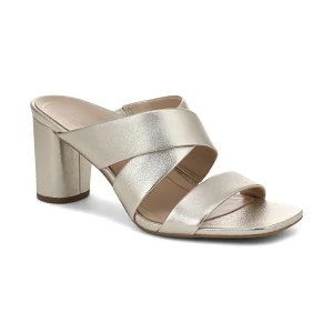 Merlot Heeled Slide Sandal